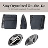 image:imageBaggallini Womens Essential Crossbody BagsCharcoal Gray