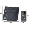 image:imageBaggallini Womens Essential Crossbody BagsCharcoal Gray
