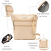 image:imageBaggallini Womens Essential Crossbody BagsLight Khaki