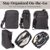 image:imageBaggallini Womens Modern Take Two Rfid CrossbodyBlack Puff