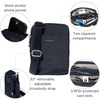 image:imageBaggallini Womens Modern Take Two Rfid CrossbodyFrench Navy