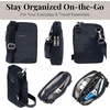 image:imageBaggallini Womens Modern Take Two Rfid CrossbodyFrench Navy