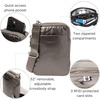 image:imageBaggallini Womens Modern Take Two Rfid CrossbodyGunmetal Puff
