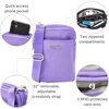 image:imageBaggallini Womens Modern Take Two Rfid CrossbodyLavender Surf