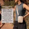 image:imageBaggallini Womens Modern Take Two Rfid CrossbodyMist Gloss Ripstop