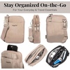 image:imageBaggallini Womens Modern Take Two Rfid CrossbodyMoonrock