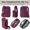 image:imageBaggallini Womens Modern Take Two Rfid CrossbodyMulberry