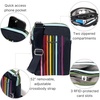 image:imageBaggallini Womens Modern Take Two Rfid CrossbodyNavy Rainbow