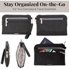 image:imageBaggallini Womens Rfid Currency Organizer WristletBlack Cheetah Emboss