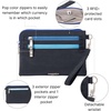 image:imageBaggallini Womens Rfid Currency Organizer WristletFrench Navy