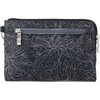 image:imageBaggallini Womens Rfid Currency Organizer WristletMidnight Blossom Print