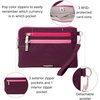 image:imageBaggallini Womens Rfid Currency Organizer WristletMulberry