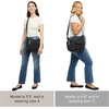 image:imageBaggallini womens Everywhere Bagg Crossbody Women 11x9 Lightweight Nylon Hobo Waterresistant Travel Bag WRfidApple