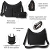 image:imageBaggallini womens Everywhere Bagg Crossbody Women 11x9 Lightweight Nylon Hobo Waterresistant Travel Bag WRfidBlack