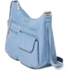 image:imageBaggallini womens Everywhere Bagg Crossbody Women 11x9 Lightweight Nylon Hobo Waterresistant Travel Bag WRfidCornflower