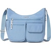 image:imageBaggallini womens Everywhere Bagg Crossbody Women 11x9 Lightweight Nylon Hobo Waterresistant Travel Bag WRfidCornflower