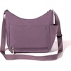 image:imageBaggallini womens Everywhere Bagg Crossbody Women 11x9 Lightweight Nylon Hobo Waterresistant Travel Bag WRfidMisty Purple