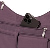image:imageBaggallini womens Everywhere Bagg Crossbody Women 11x9 Lightweight Nylon Hobo Waterresistant Travel Bag WRfidMisty Purple