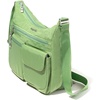 image:imageBaggallini womens Everywhere Bagg Crossbody Women 11x9 Lightweight Nylon Hobo Waterresistant Travel Bag WRfidMoss