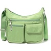 image:imageBaggallini womens Everywhere Bagg Crossbody Women 11x9 Lightweight Nylon Hobo Waterresistant Travel Bag WRfidMoss