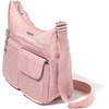 image:imageBaggallini womens Everywhere Bagg Crossbody Women 11x9 Lightweight Nylon Hobo Waterresistant Travel Bag WRfidWoodrose