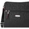 image:imageBaggallini womens Go Bagg With Rfid Phone WristletBlack Cheetah Emboss