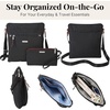 image:imageBaggallini womens Go Bagg With Rfid Phone WristletBlack Cheetah Emboss