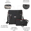 image:imageBaggallini womens Go Bagg With Rfid Phone WristletBlack Cheetah Emboss