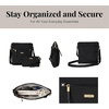 image:imageBaggallini womens Go Bagg With Rfid Phone WristletBlack W Gold Hardware