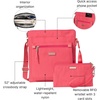 image:imageBaggallini womens Go Bagg With Rfid Phone WristletFlamingo