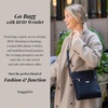 image:imageBaggallini womens Go Bagg With Rfid Phone WristletMidnight Blossom Print