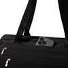 image:imageModern Weekender  Lightweight 18x157x94 Duffel Carryon Travel Bag for WomenBlack