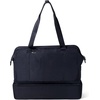 image:imageModern Weekender  Lightweight 18x157x94 Duffel Carryon Travel Bag for WomenFrench Navy
