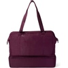 image:imageModern Weekender  Lightweight 18x157x94 Duffel Carryon Travel Bag for WomenMulberry