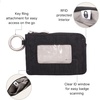 image:imageRFID Card Case  Lightweight 5x35 Wallet with KeyringBlack