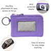 image:imageRFID Card Case  Lightweight 5x35 Wallet with KeyringLavender Surf