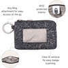 image:imageRFID Card Case  Lightweight 5x35 Wallet with KeyringMidnight Blossom