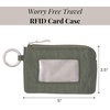 image:imageRFID Card Case  Lightweight 5x35 Wallet with KeyringThyme