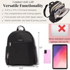 image:imageSecurtex AntiTheft Getaway Backpack  94x13x5 Travel Safe Bag wLocking Zippers SlashResistant RFIDBlack