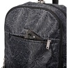 image:imageSecurtex AntiTheft Getaway Backpack  94x13x5 Travel Safe Bag wLocking Zippers SlashResistant RFIDMidnight Blossom Print