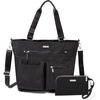image:imageBaggallini Any Day Tote with RFID Phone WristletBlack