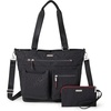 image:imageBaggallini Any Day Tote with RFID Phone WristletBlack Cheetah