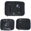 image:imageBaggallini Compression Cube 3piece set  Lightweight Compression Packing Cubes for TravelBlack