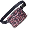 image:imageBaggallini Modern Belt Bag 5x8 Travel Fanny Pack Sling Bag Waistpack wRFID Card Holder Waterresistant Crossbody BagAutumn Peony