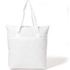 image:imageBaggallini Swift Tote Bag for Women  Lightweight 12x16 Nylon Zipped Travel Carry On Bag wLuggage SleeveBlite Bright White