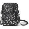 Gunmetal Metallic Cheetah With Chain