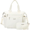 image:imageBaggallini Trifecta Convertible BackpackWhite