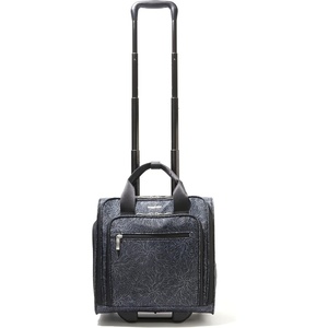 image:imageBaggallini 2 Wheel Underseater CarryOn  Lightweight Travel Weekender LuggageMidnight Blossom Print