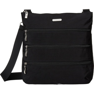 image:imageBaggallini Big Zipper Travel Crossbody Bag  BigBlack