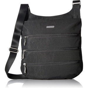 image:imageBaggallini Big Zipper Travel Crossbody Bag  BigGray